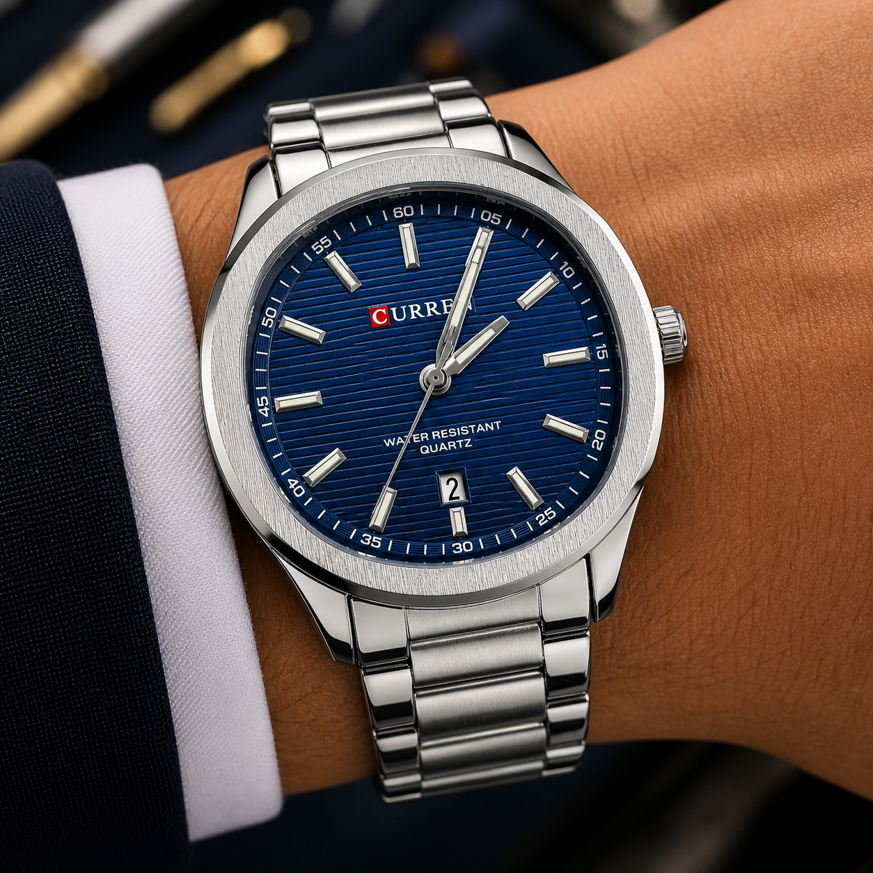 Moderan muški sat-plavi 42mm