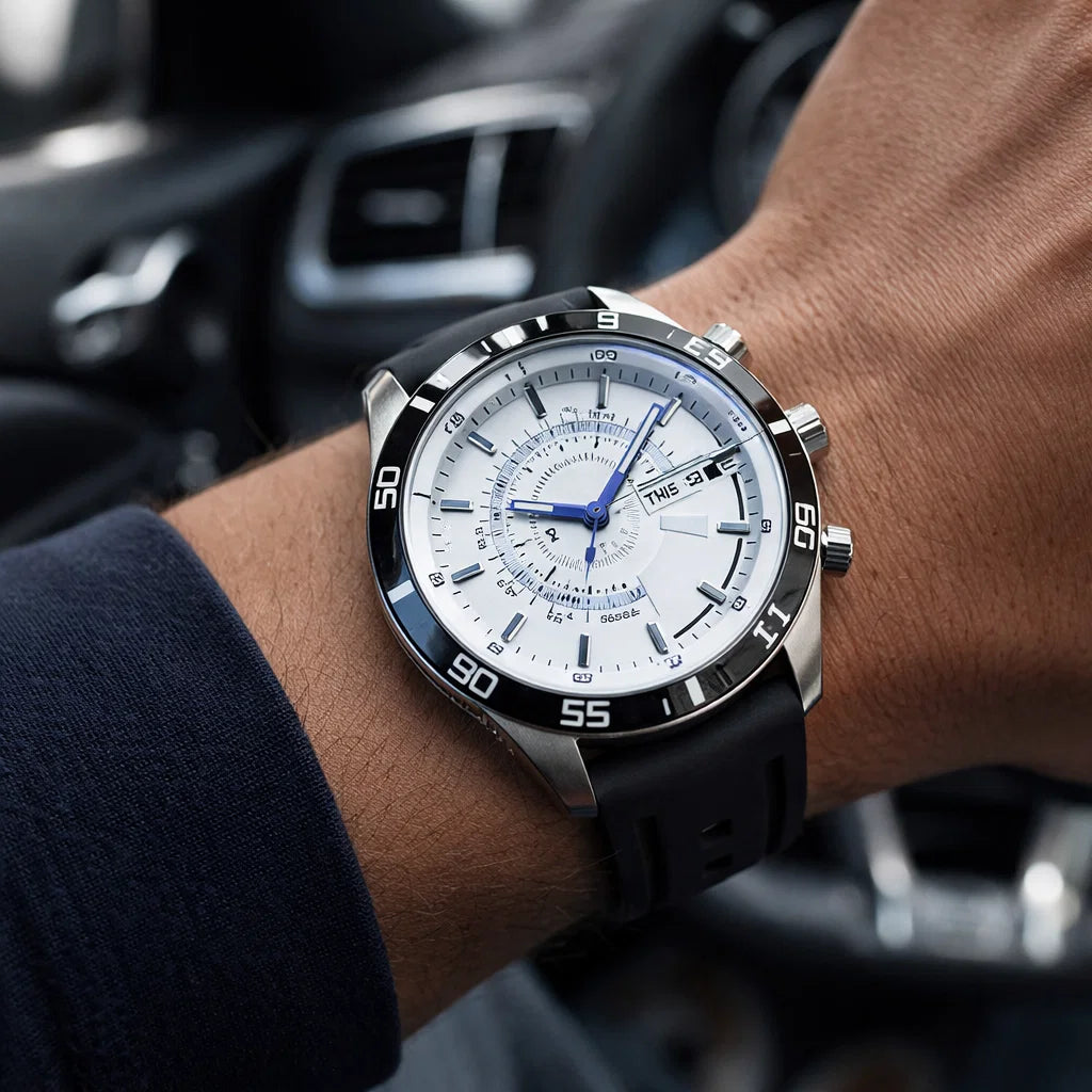 Sportsko elegantan sat-crni